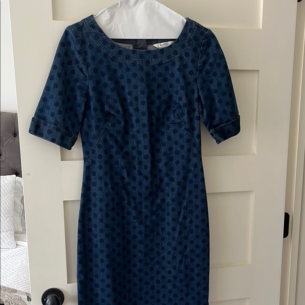 Polka Dot Sheath Dress